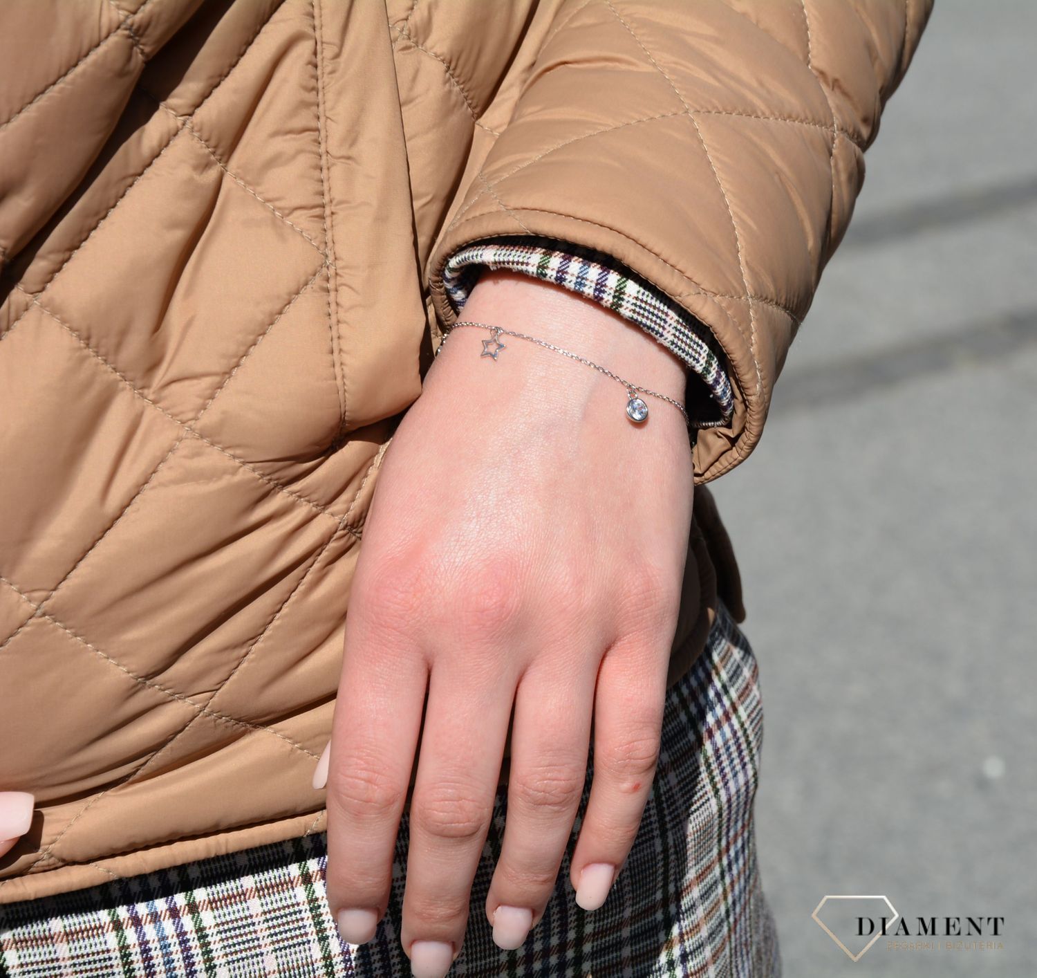 Bransoleta srebrna z zawieszkami Dall'Acqua Dall'Acqua B VI 197 034sd.jpg